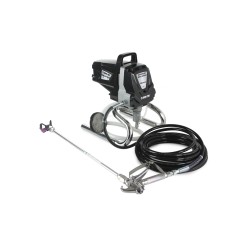 Spruzzatore Airless 1100W 1,5L/min Pistola per verniciare ad Alta Pressione Vernice Acrilica Solvente Professionale